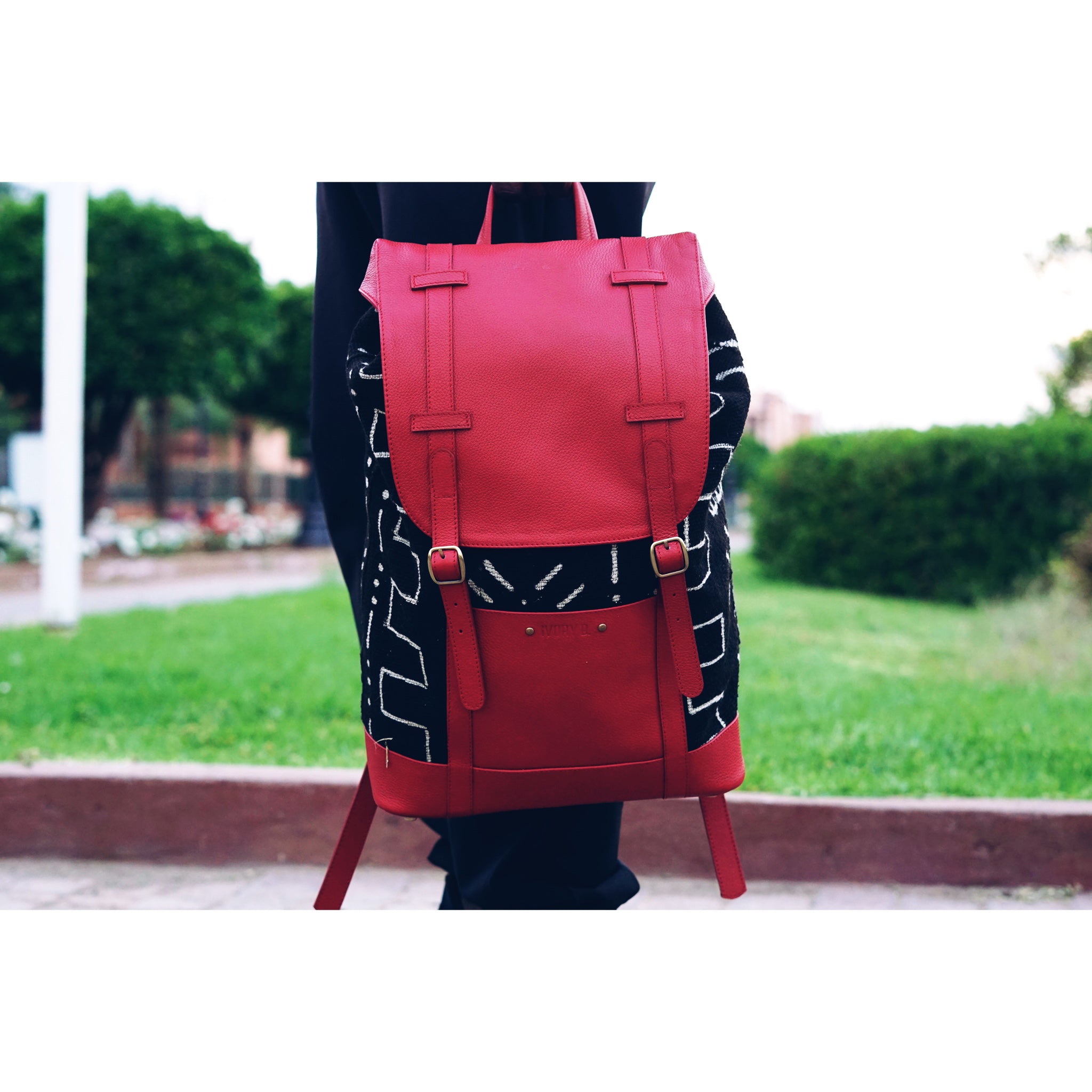 Jo'Kim Red Backpack