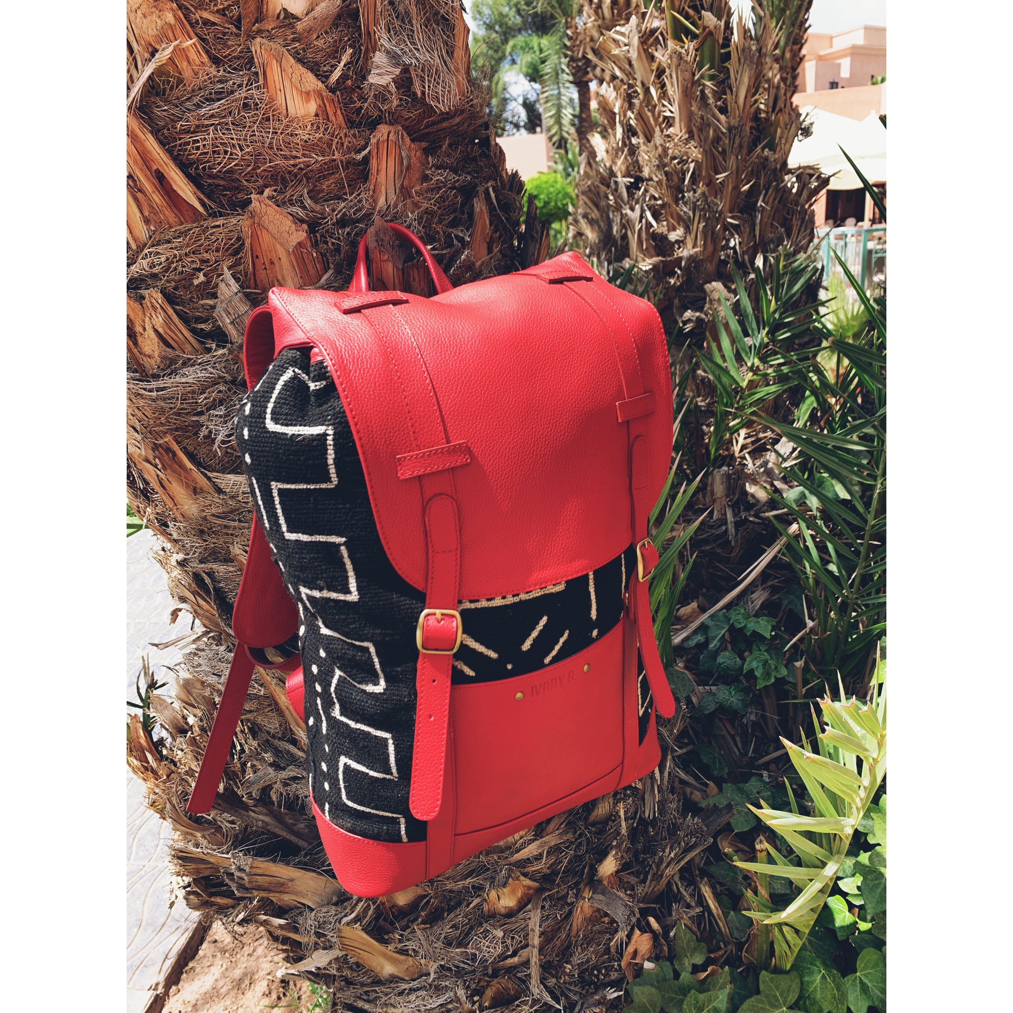 Jo'Kim Red Backpack