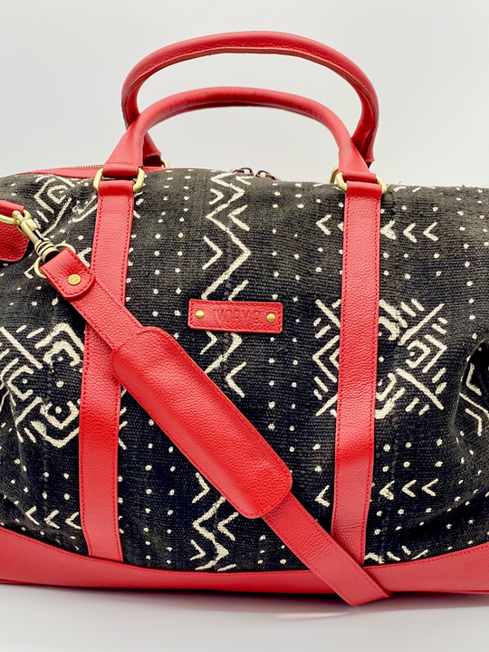 Bamako Weekender Bag Red