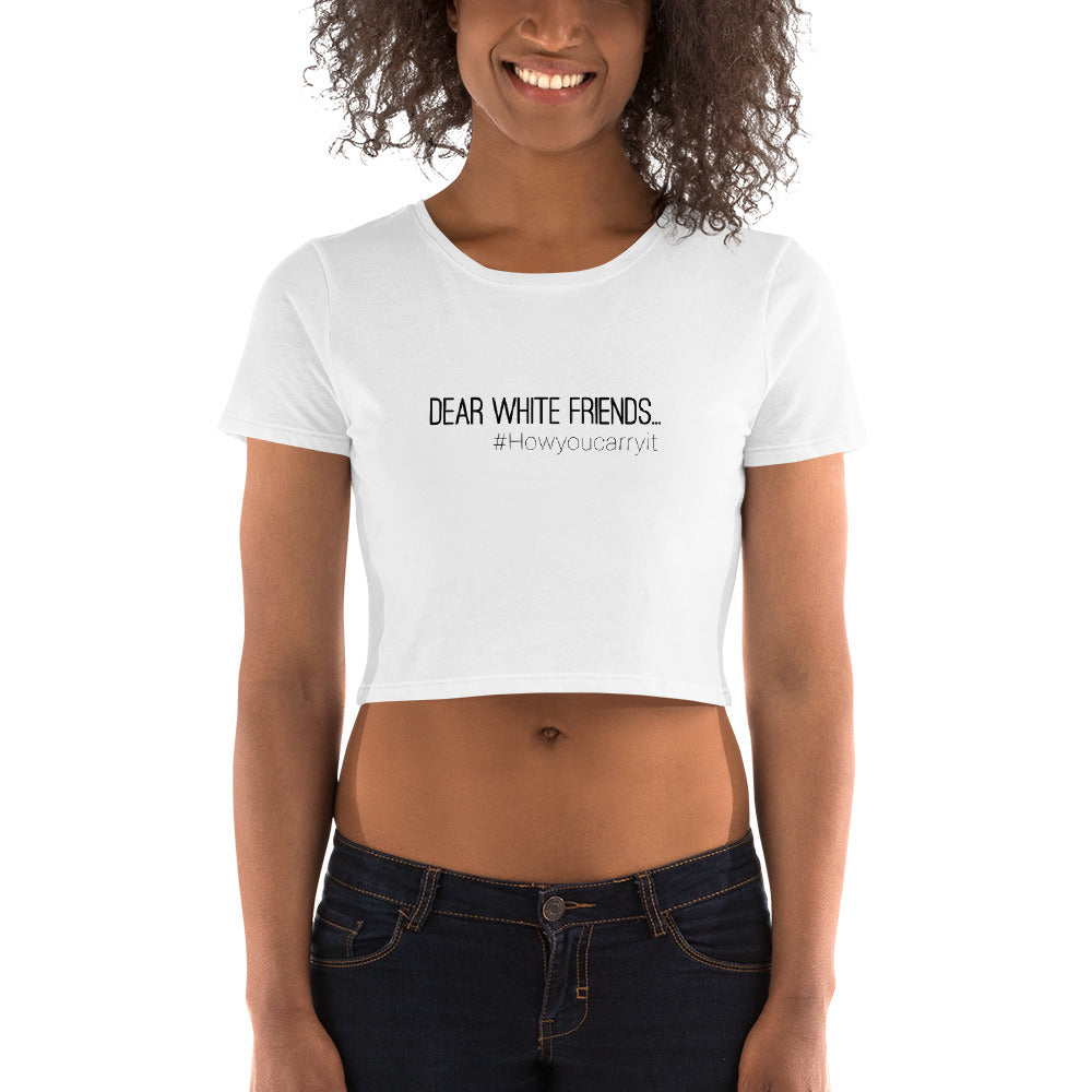 Ivory. B front: Dear White Friends