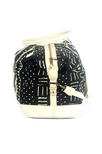 Ivory. B side: Bamako bag Black & White